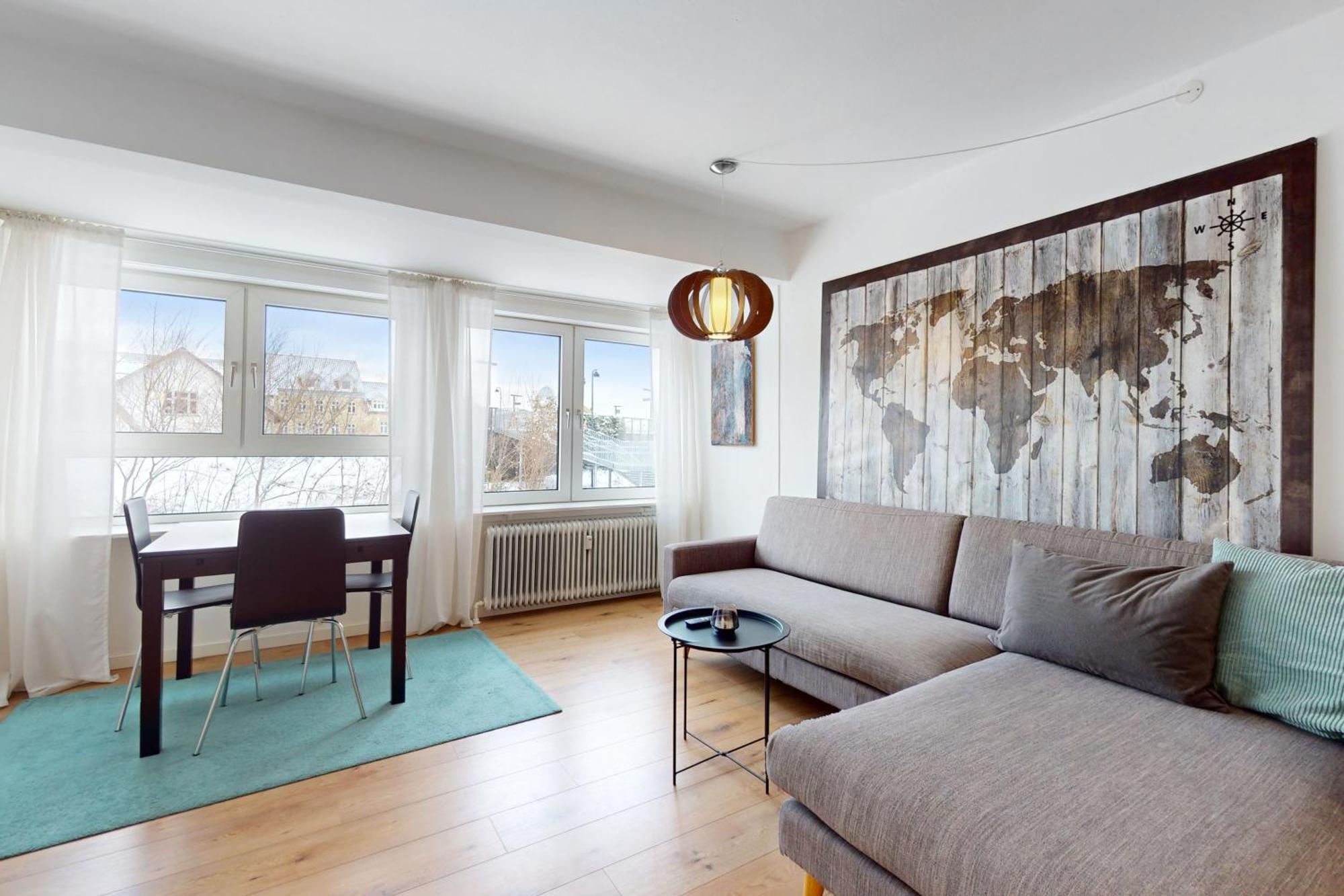 Nordic Style Apartment In Central Aalborg Zewnętrze zdjęcie